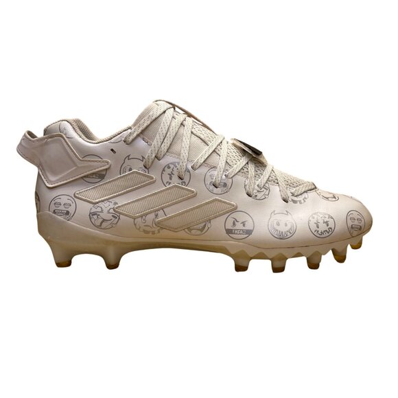 Adidas Men’s White Athletic Freak X Big Mood Football Cleats Size 12 main image 7